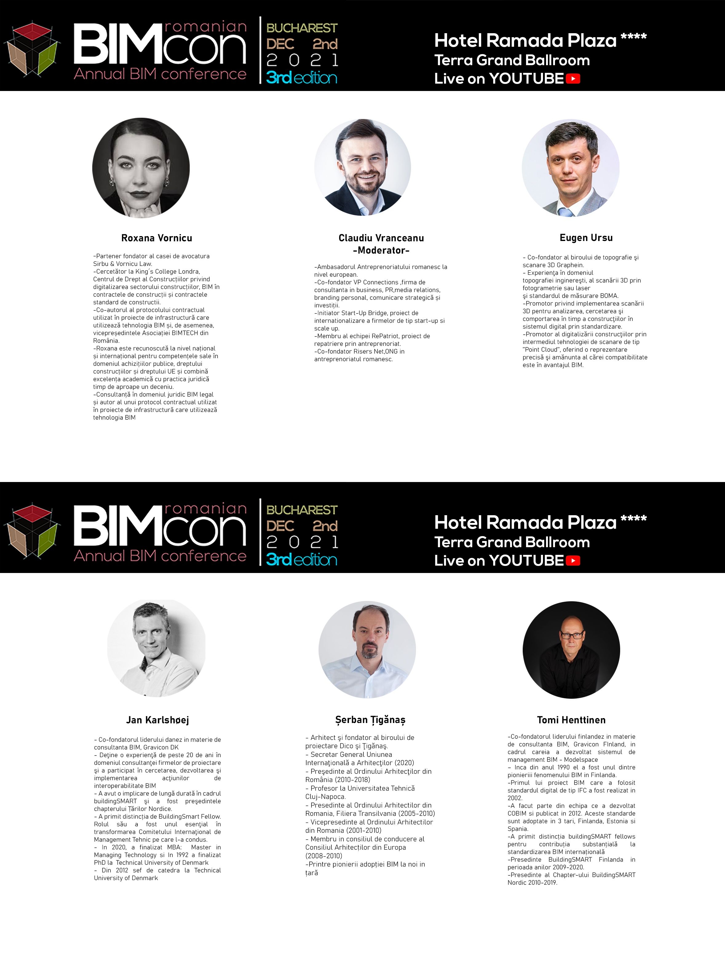 BIMcon 2021 — speakeri
