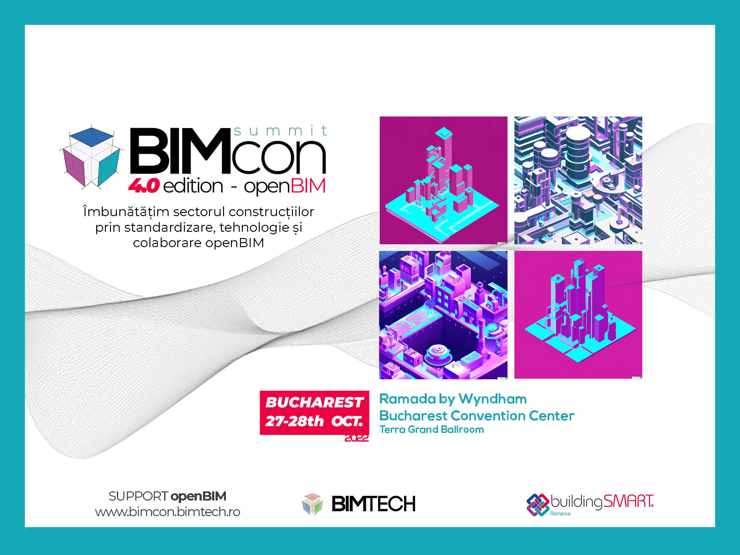 BIMcon 2022 — Coperta broșurii (pag. 1)