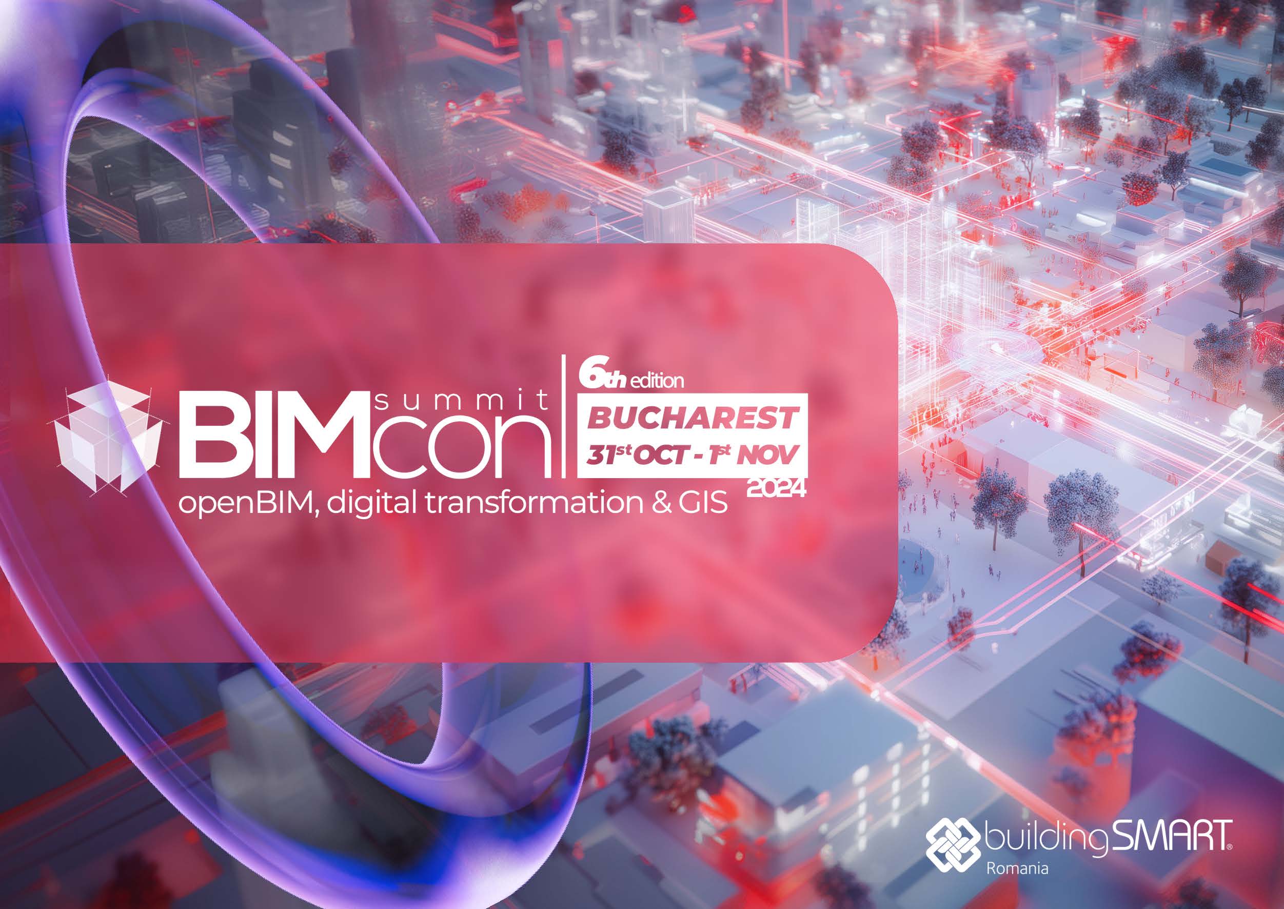 BIMcon 2024 — Coperta broșurii (pag. 1)