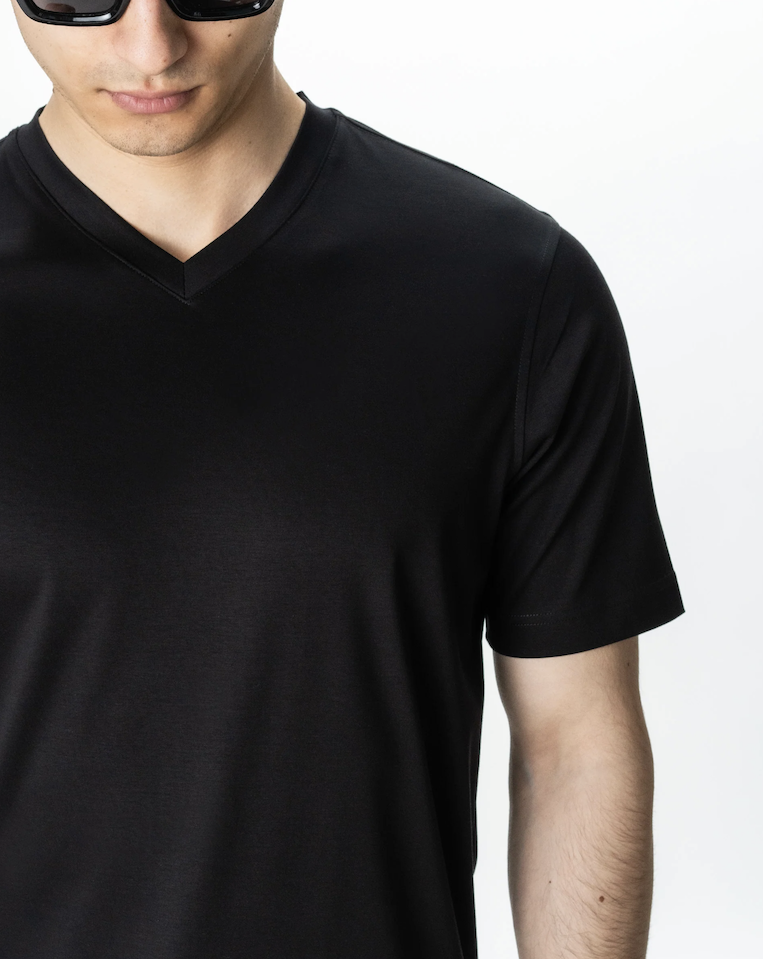 Tricou personalizat negru cu logo IFC
