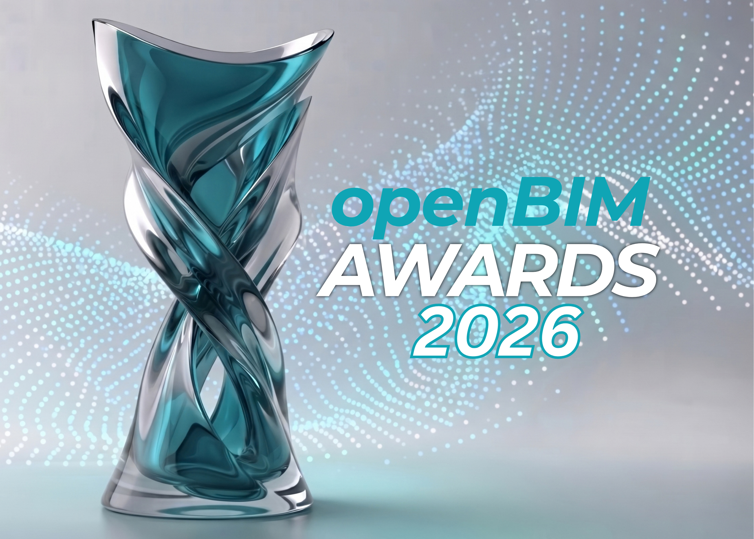 The openBIM Awards 2026 trophy